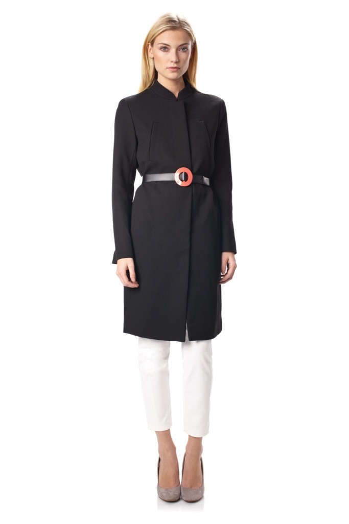 TRICK BELTED COAT